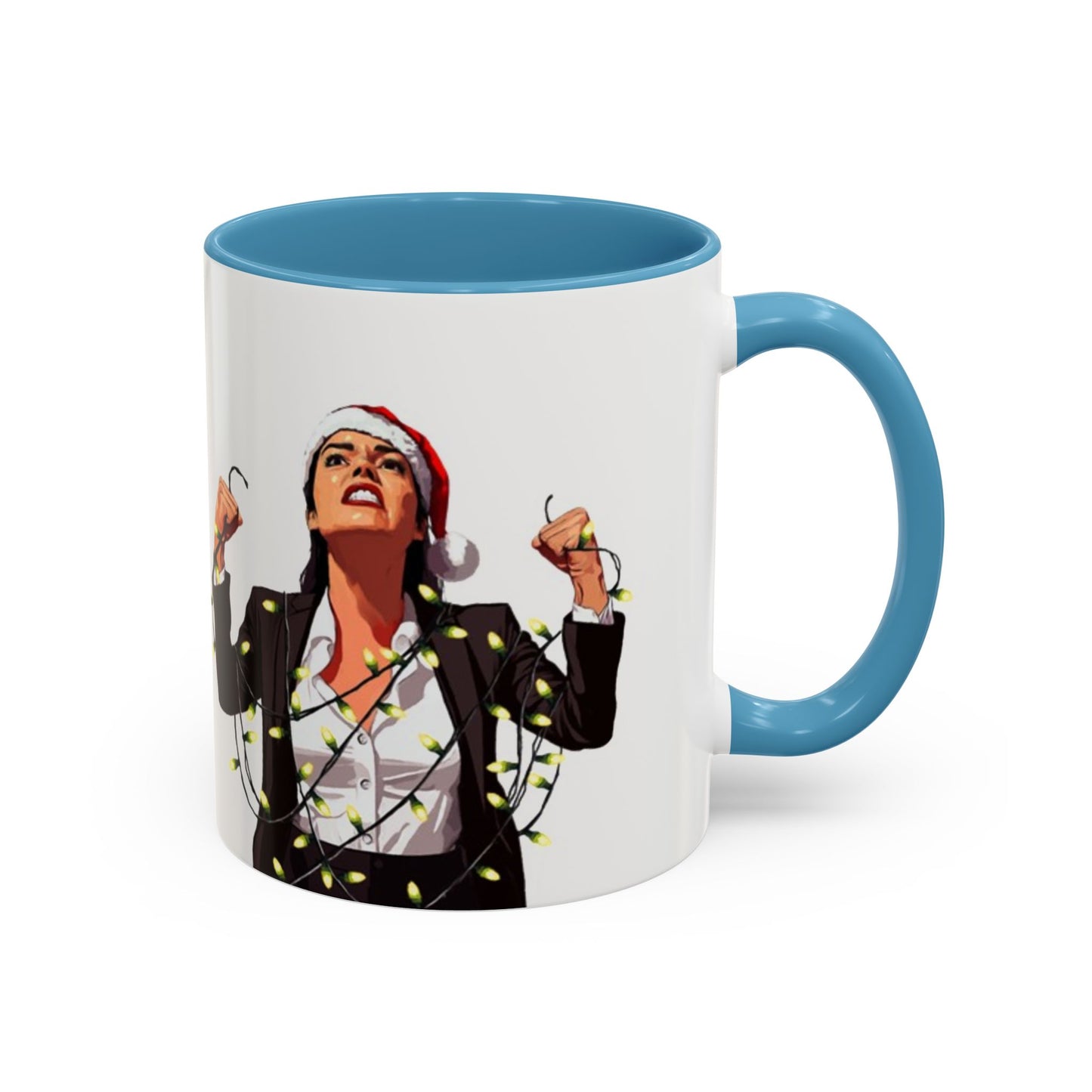 Angry Mug - Rage against the hanging of the lights.