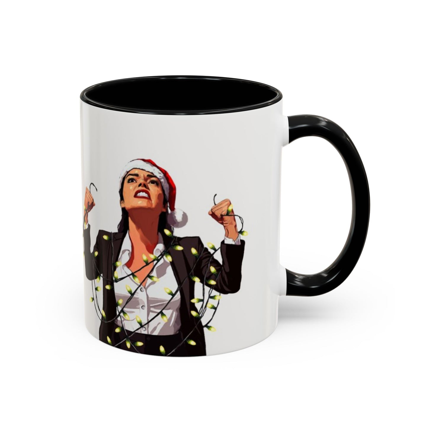Angry Mug - Rage against the hanging of the lights.
