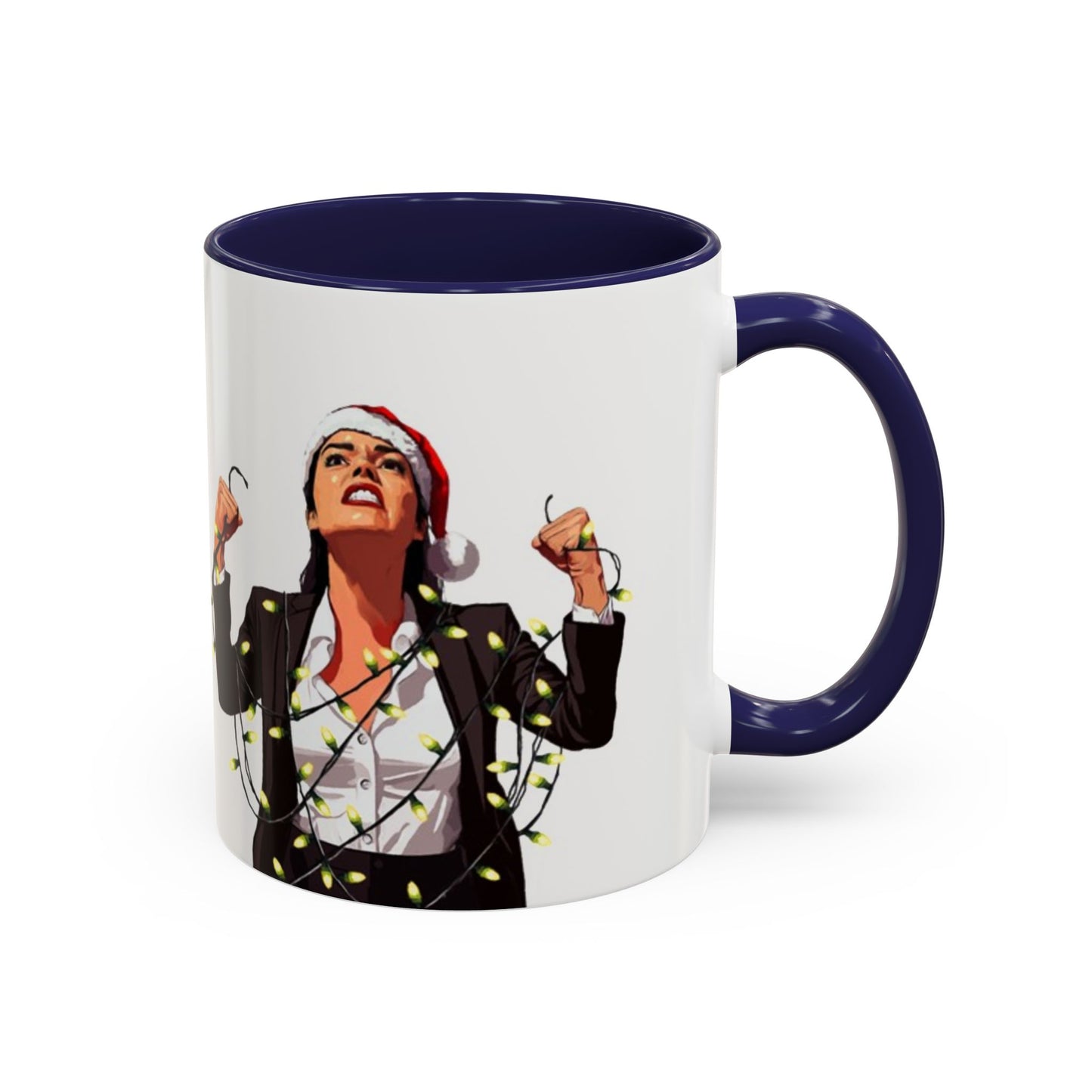 Angry Mug - Rage against the hanging of the lights.