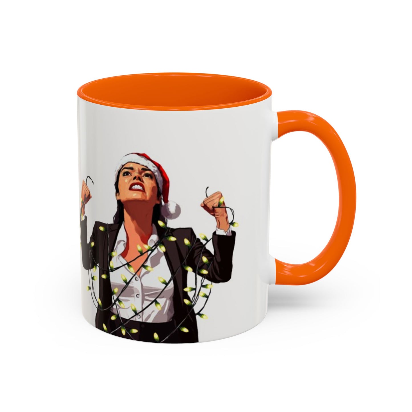Angry Mug - Rage against the hanging of the lights.