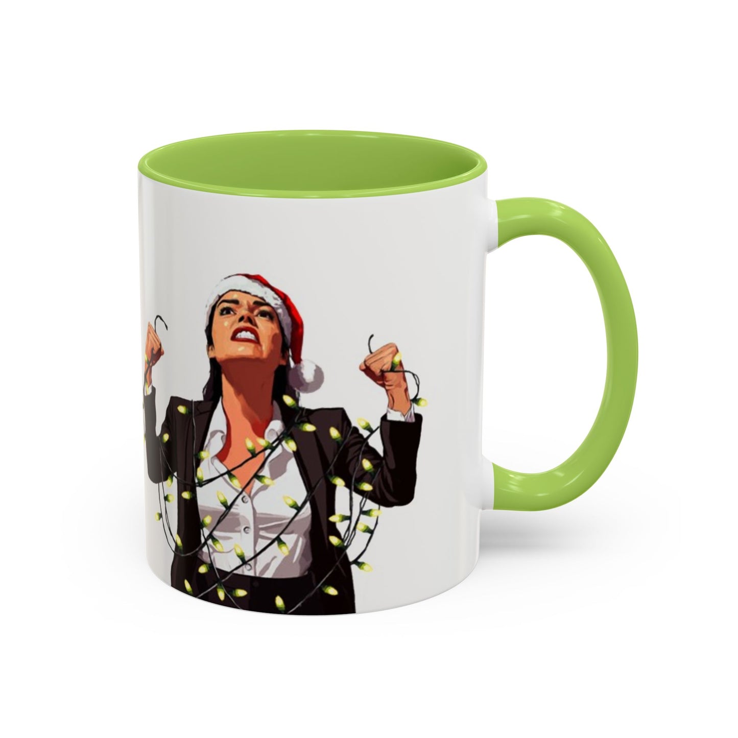 Angry Mug - Rage against the hanging of the lights.